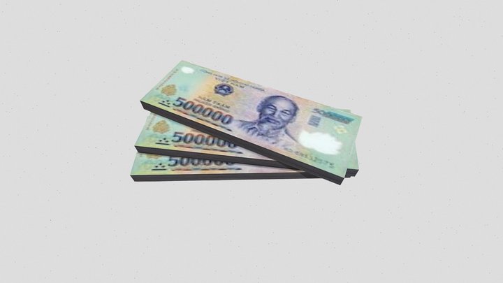 500k VND Cash Stack (Vietnam Dong) – 3 Packs