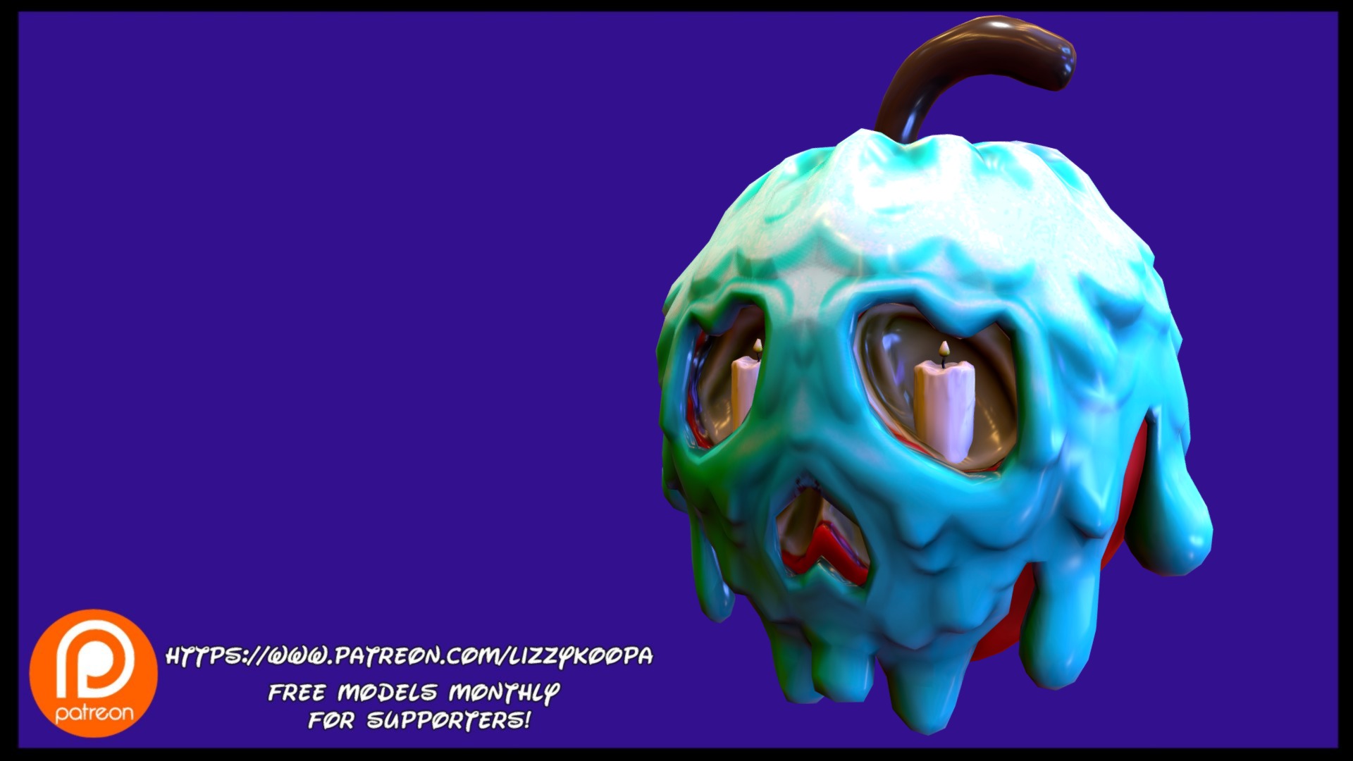 Bad Apple Download Free 3D model by Lizzy Koopa