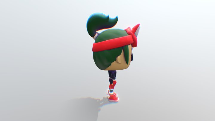 Overwatch 2 "Kirko" FunkoPop! Fan Art 3D Model