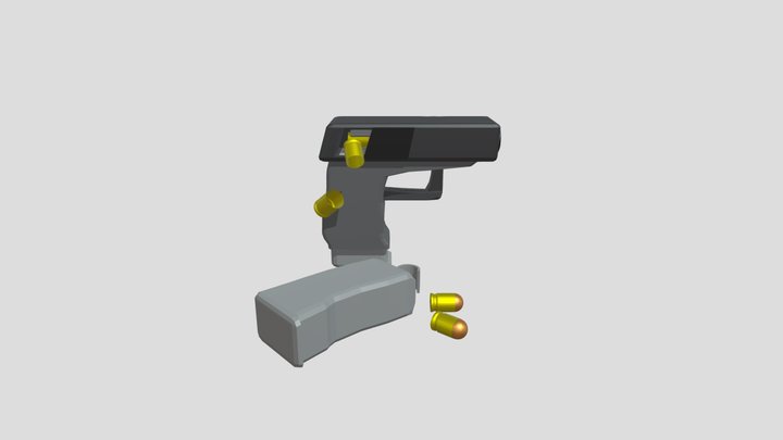 Pistol 3D Model