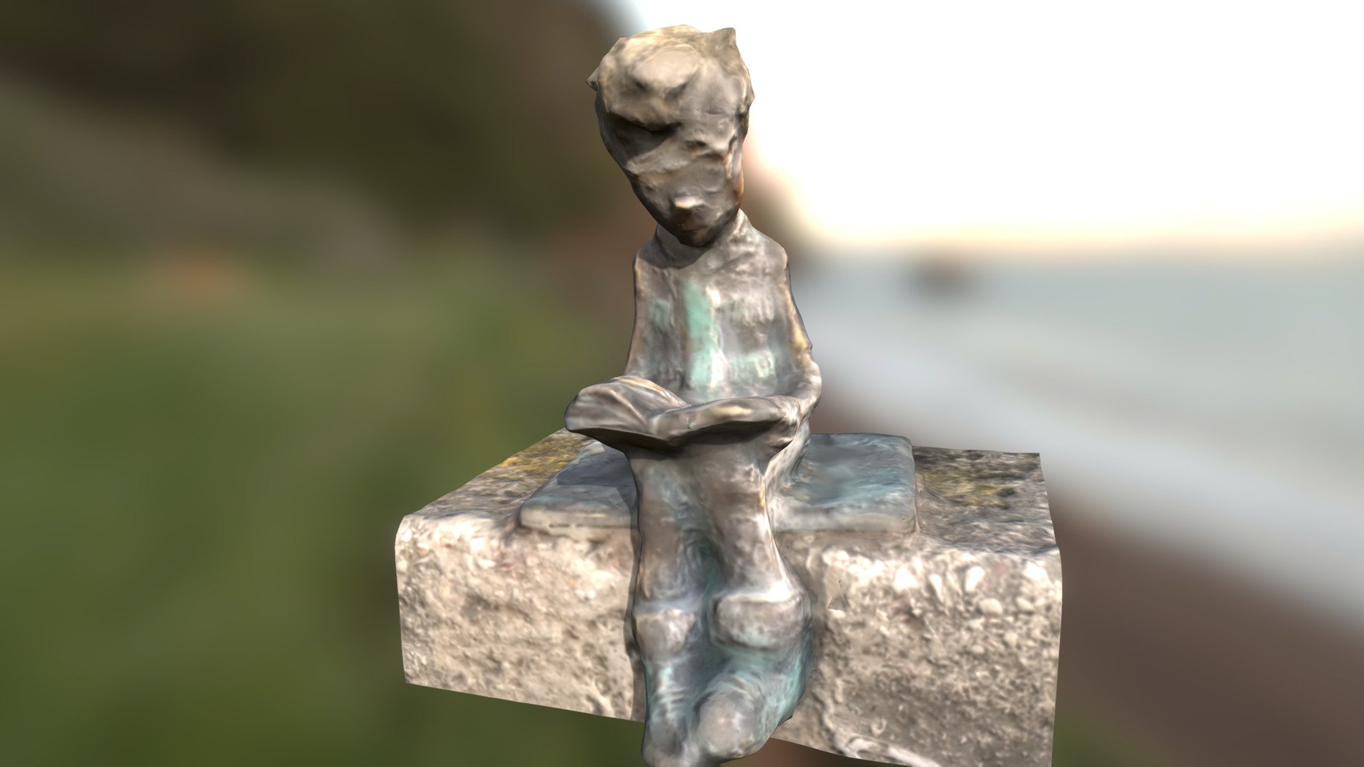 Bee - Forged Statue