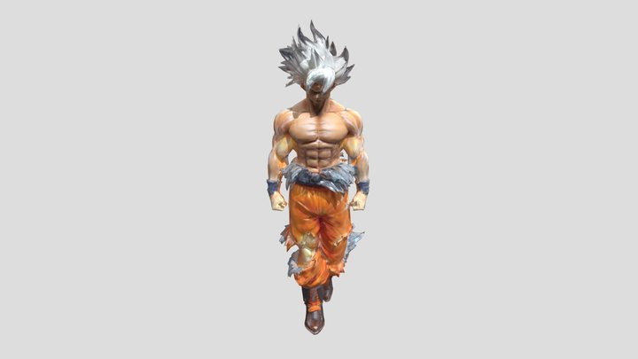 Son Goku (Limitless Power) 3D Model