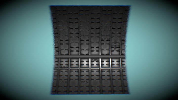 Dark Metro Wall | Tile Texture – Kostenloses 3D-Modell STL