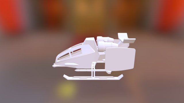 Sky Hawk 3D Model