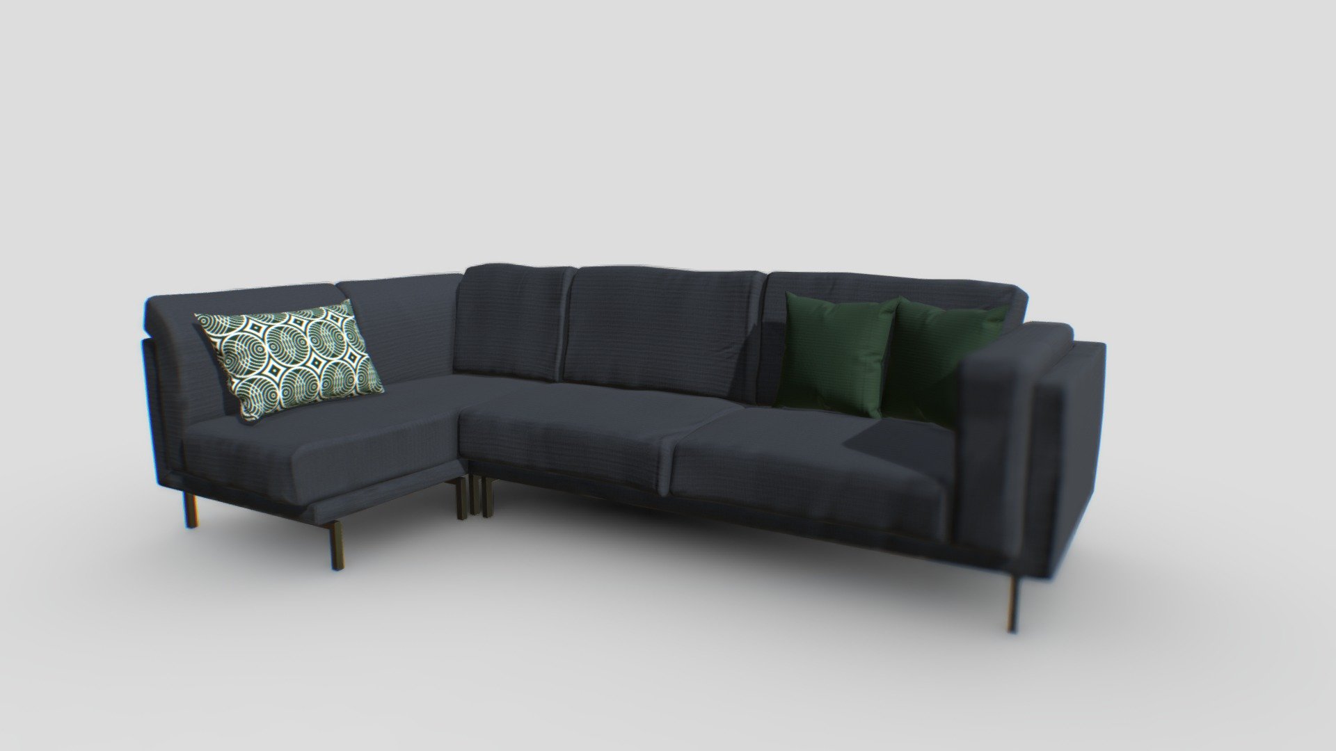 Big Sofa with Pillows