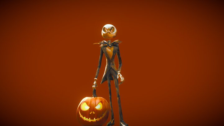 Jack Skellington 3D Model