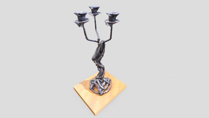 CandleStand - RealityCapture RAW Scan 3D Model