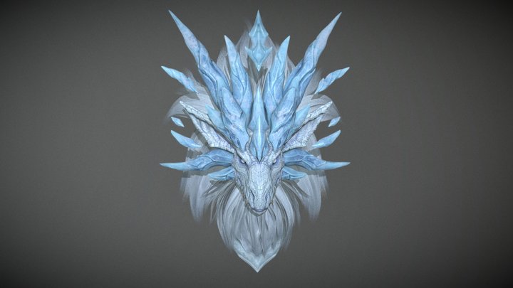 dragon head_3 3D Model
