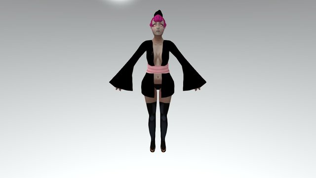 Keiko 3D Model