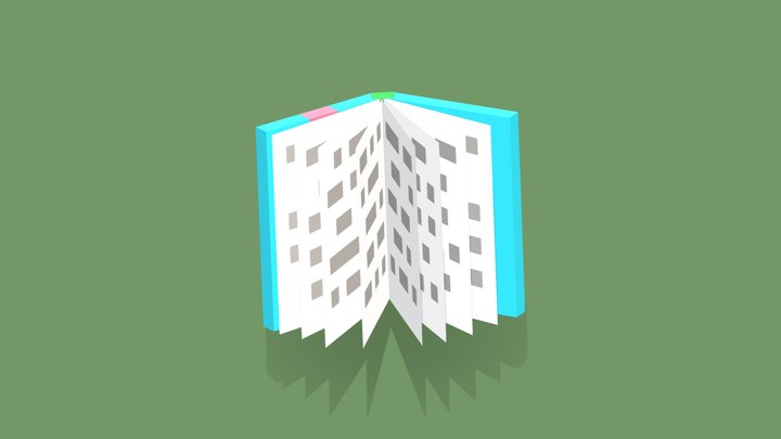 book 3D Model