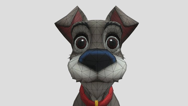 Tramp (Disney) 3D Model