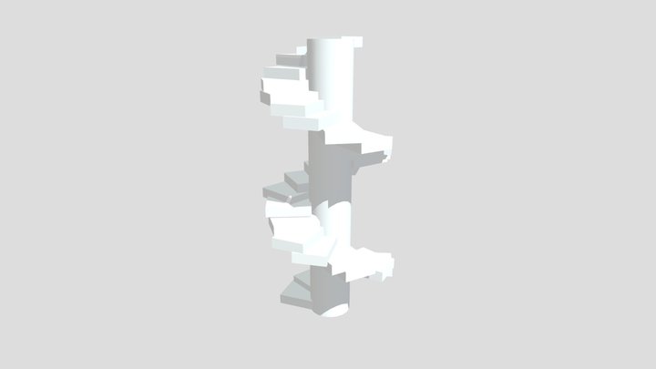 Liminal Stairs 3D Model