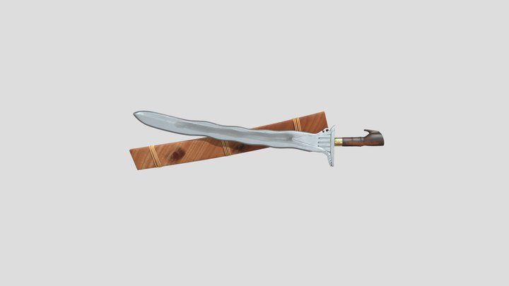 Pilipino Kris 3D Model