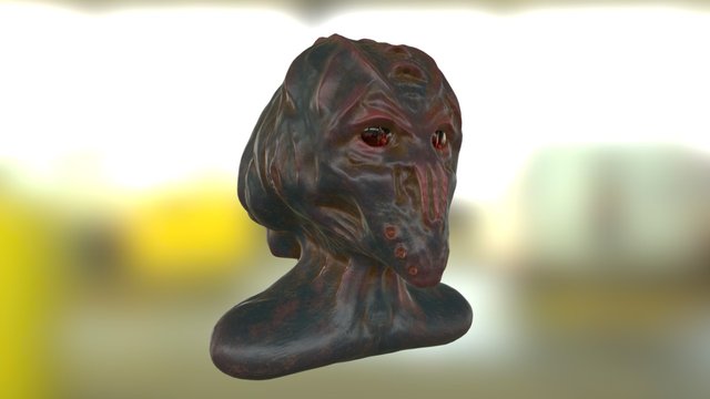 Alien Test 3D Model