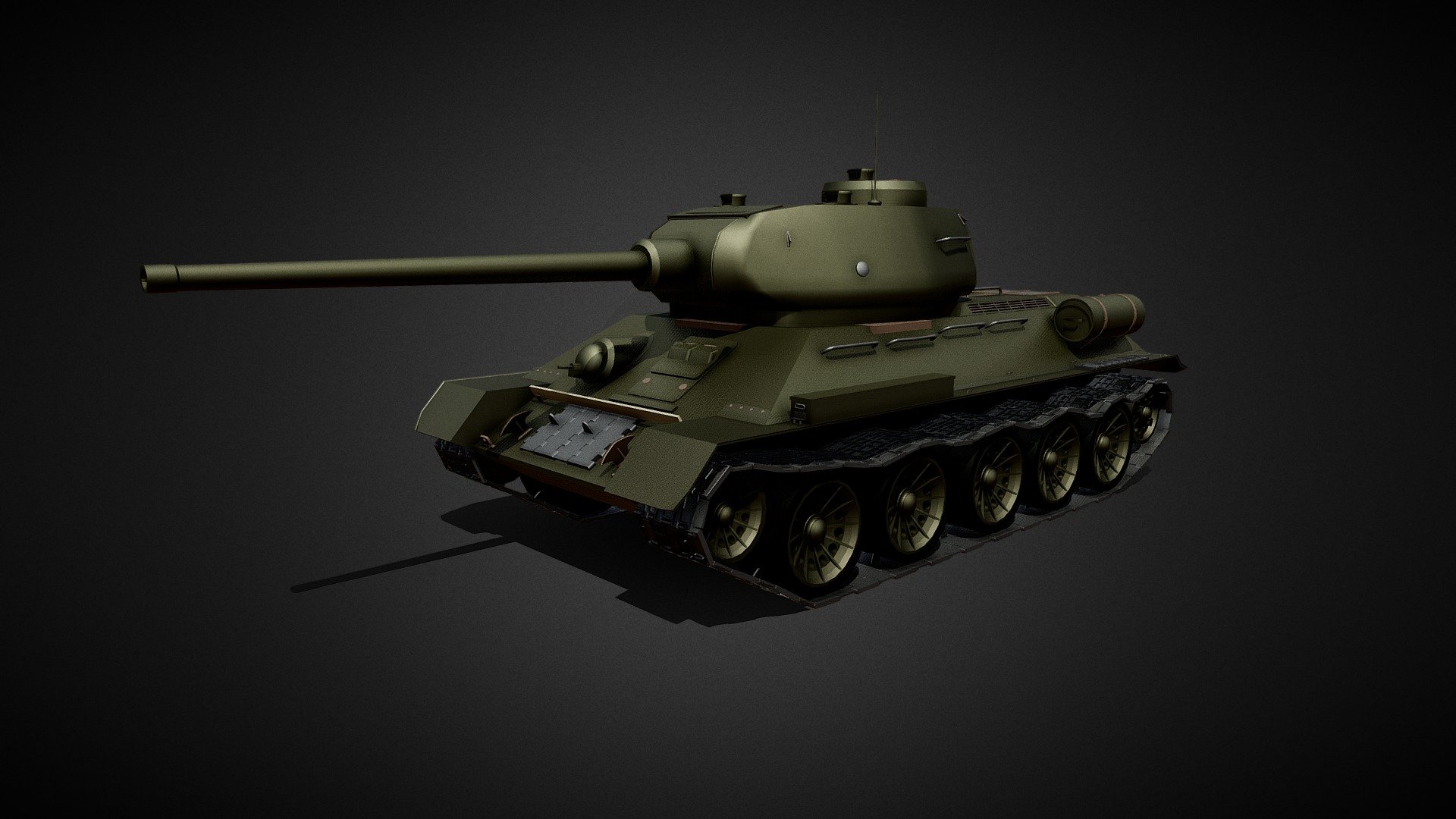[XYZ School Coursework] T-34-85 Draft