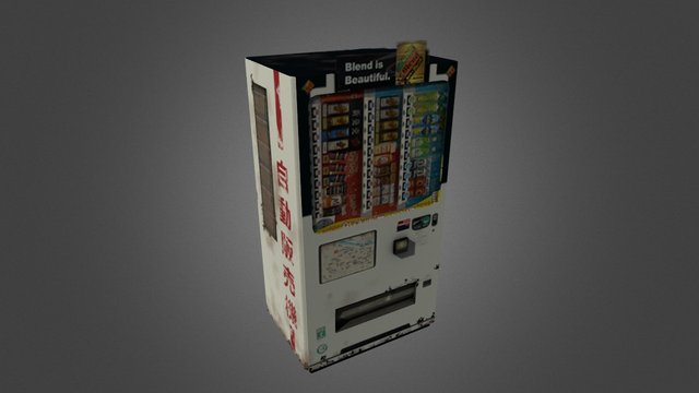 vending machine 3D Model