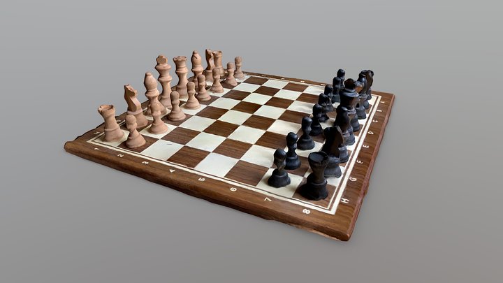 Chess set - photogrammetry