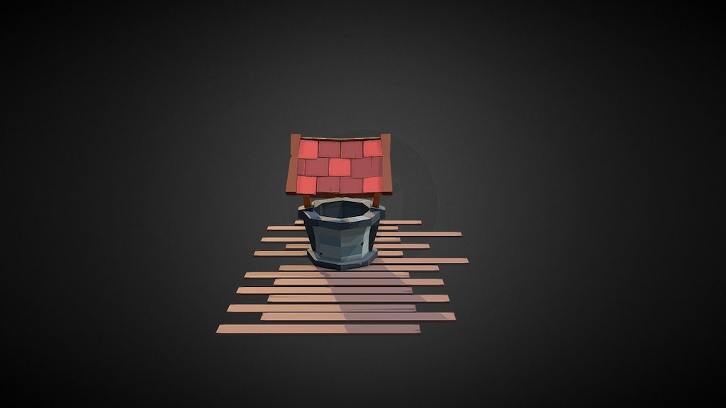 Pozo lowpoly