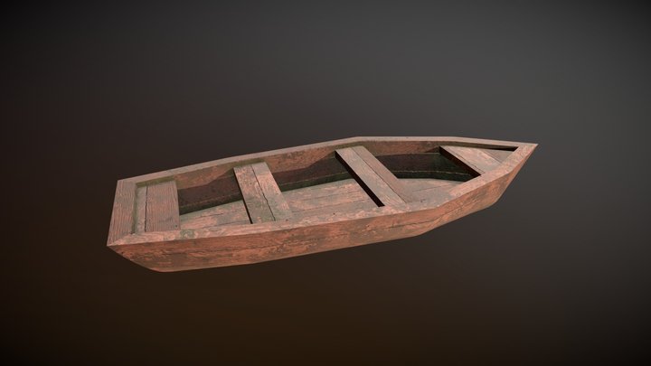 Boat 3D Model