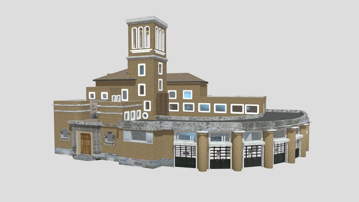 Caserma 3D Model
