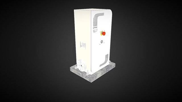 Industrial water pump Ashby S1 rev.A 3D Model