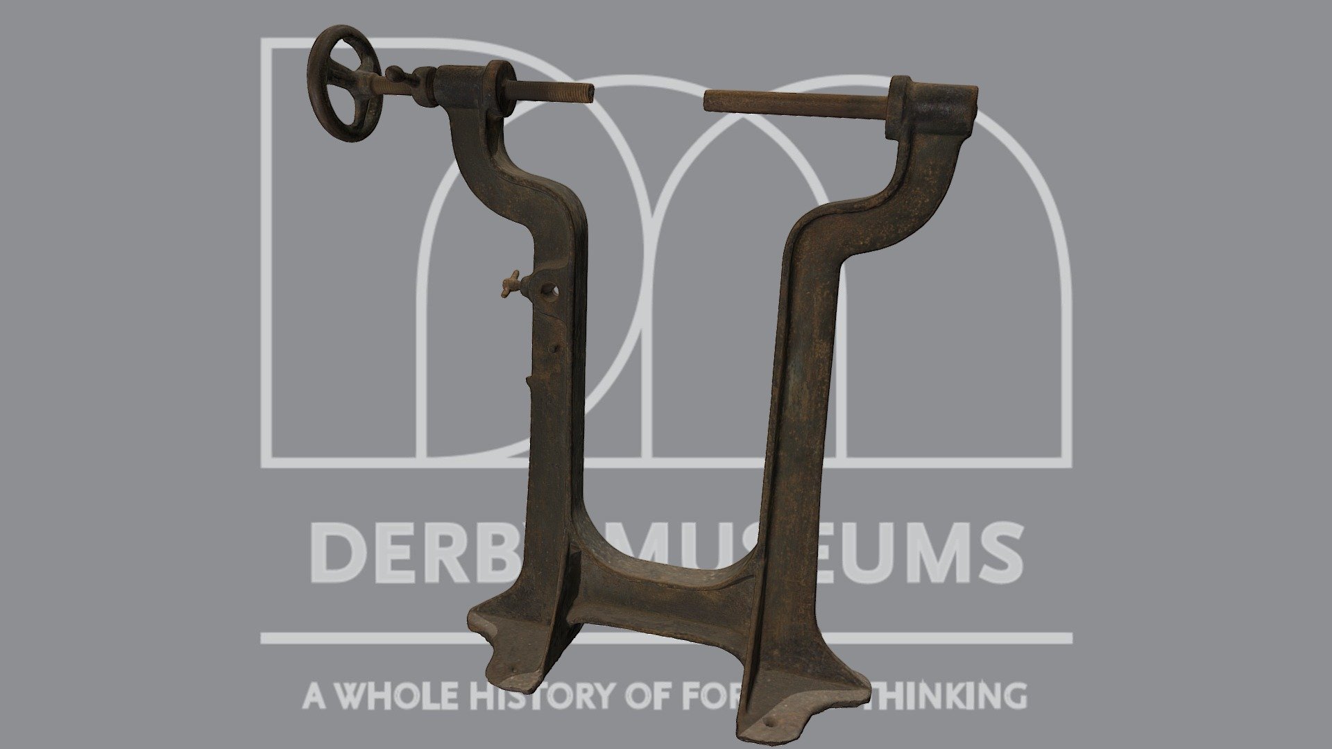 Bicycle Wheel Jig 3D model by Museum of Making at Derby Silk Mill