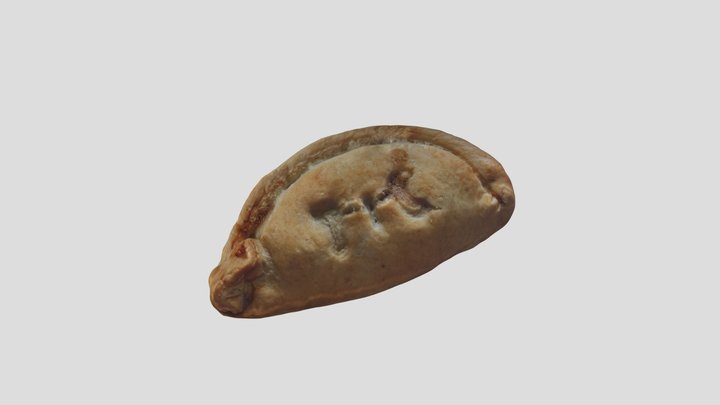 Cornish Pasty 3D Model