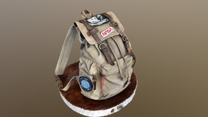 Backpack (3D Scan) 3D Model