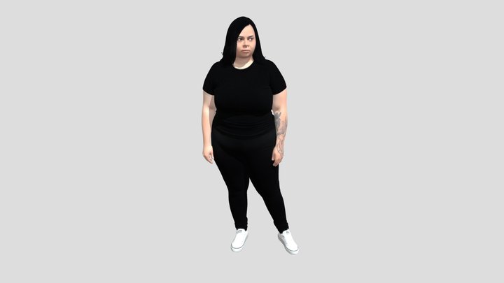 Black-Clad Portrait