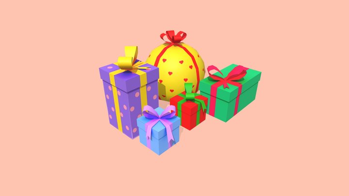 Gifts 3D Model