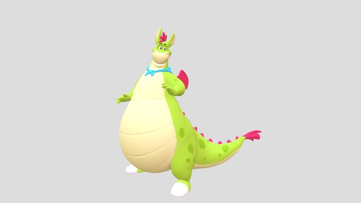 Herbert the Dragon 3D Model
