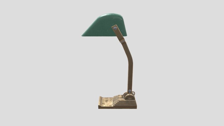 Desk Lamp 3D Model
