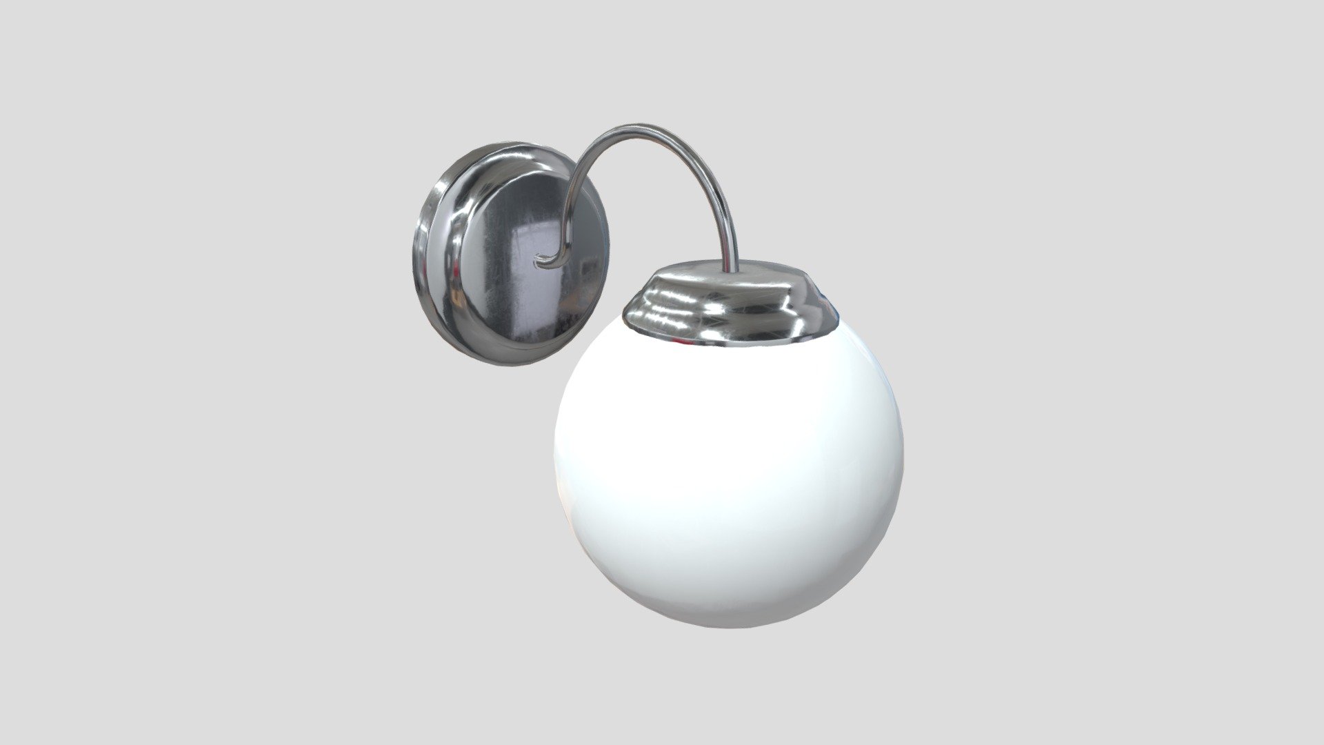 Cc0 Wall Lamp Download Free 3d Model By Plaggy [e619e1b] Sketchfab