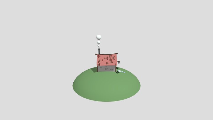 Low poly Hut