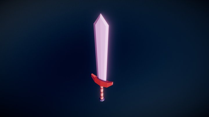 Espada Lowpoly 3D Model