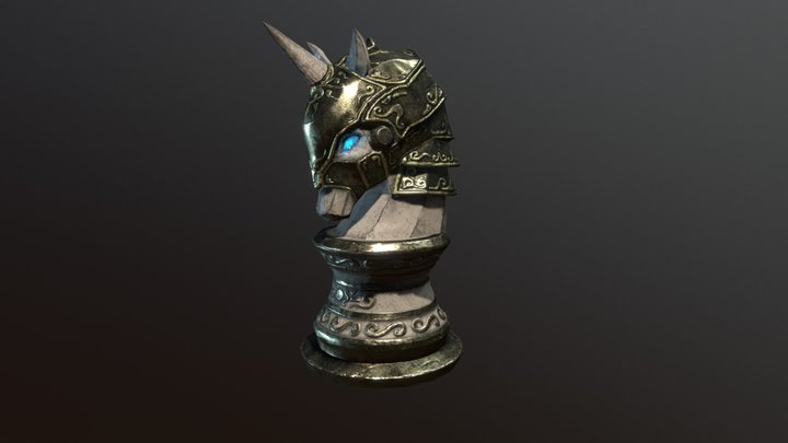 Chess_knight 3D Model