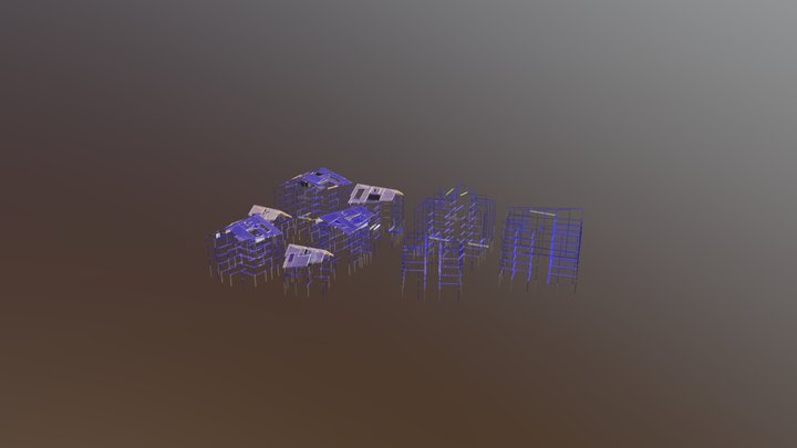 B6a_Takverk_IKKE_BRUKE 3D Model