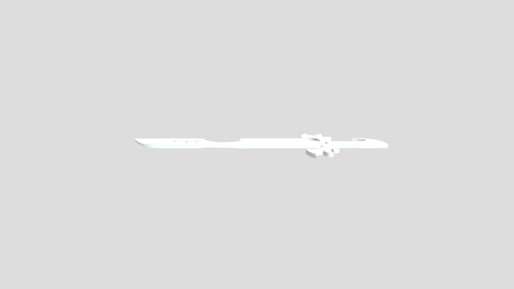 Asriel's Chaos Saber 3D Model