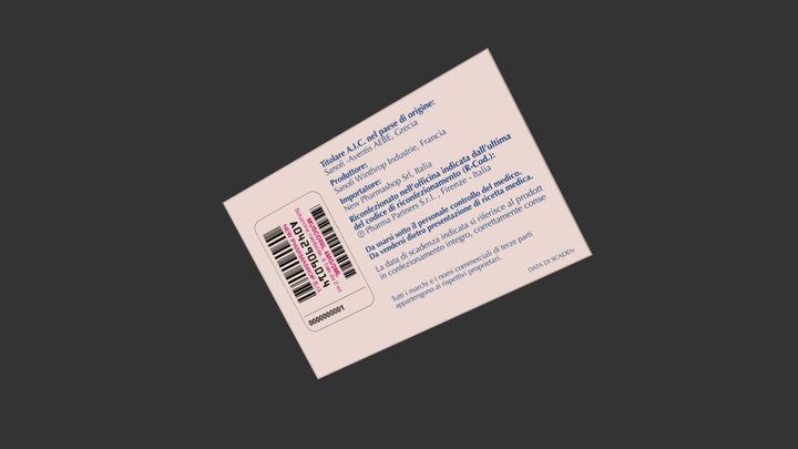 Muscoril 3D Model