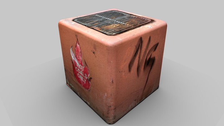 Park Grill scan LOWPOLY – Modelo 3D gratuito STL