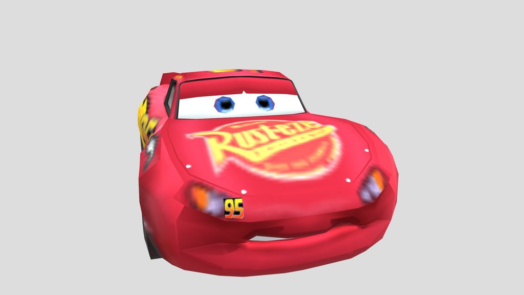 Disney Pixar Cars (2006) PSP - Lightning McQueen