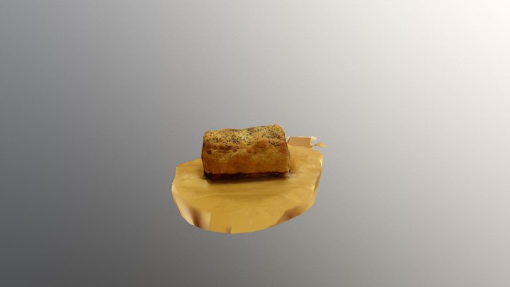 Sausage roll 3D Model