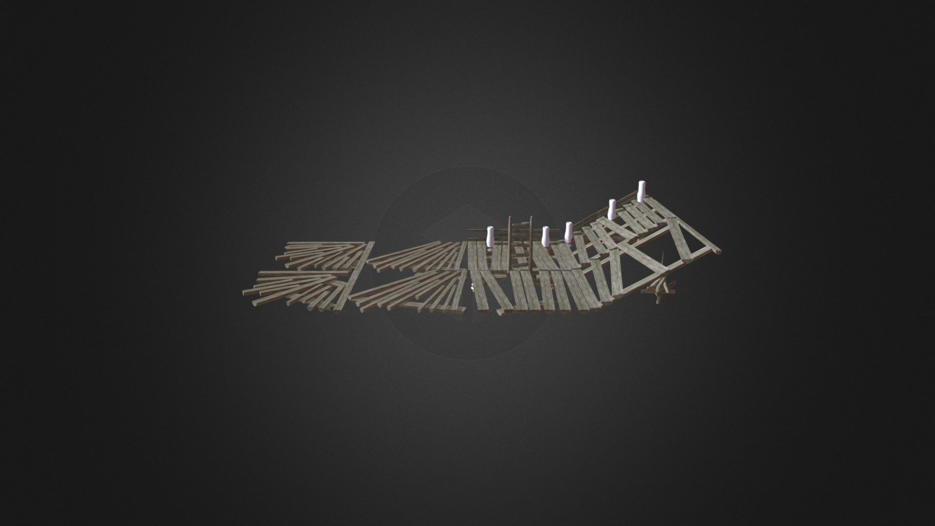 Waterlogged Modular Walkway