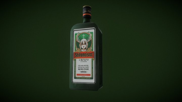 Shikameister Liquor 3D Model