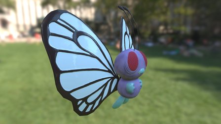 Butterfree 3D Model