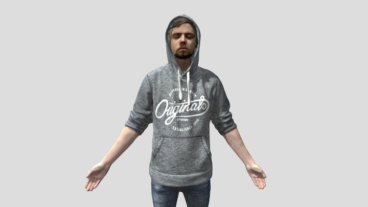 Character Scan Photogrammetry 3D Model