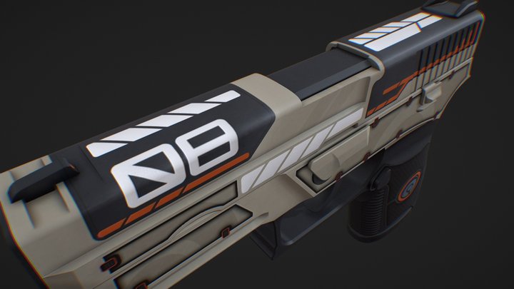 P250 || Apollo 8 3D Model