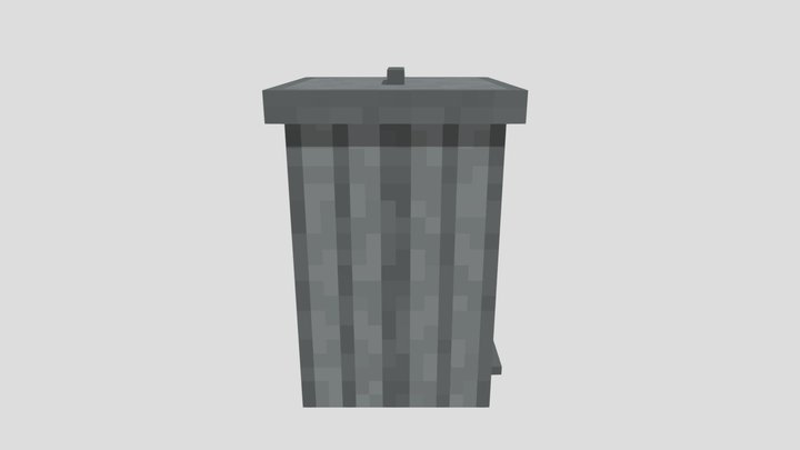 Trash Bin 3D Model