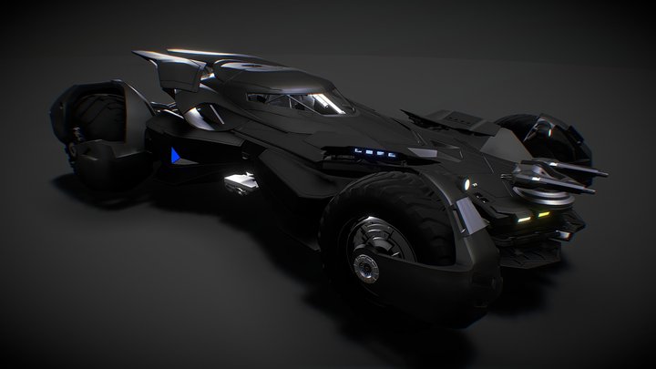 Batmobile - Regular 3D Model