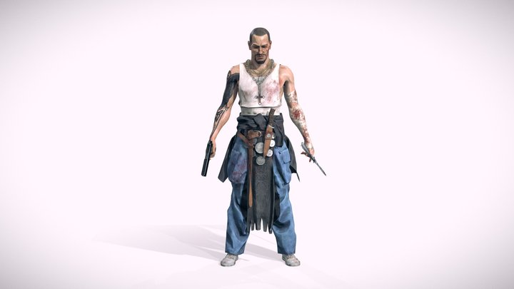 Medieval: Back and Forth | Game Character 3D Model